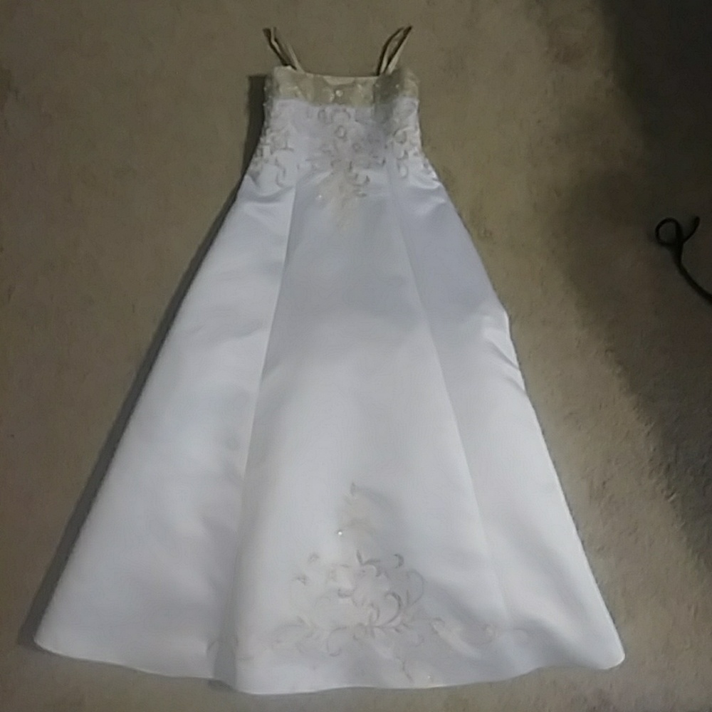 Flower girl dress size 6 girls